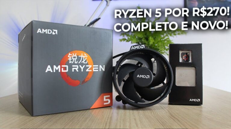 PROCESSADOR RYZEN 5 1400 NOVO DO ALIEXPRESS POR R 270 TecnoArt Hardware