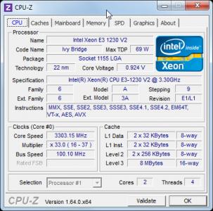 Xeon E3-1230 V2