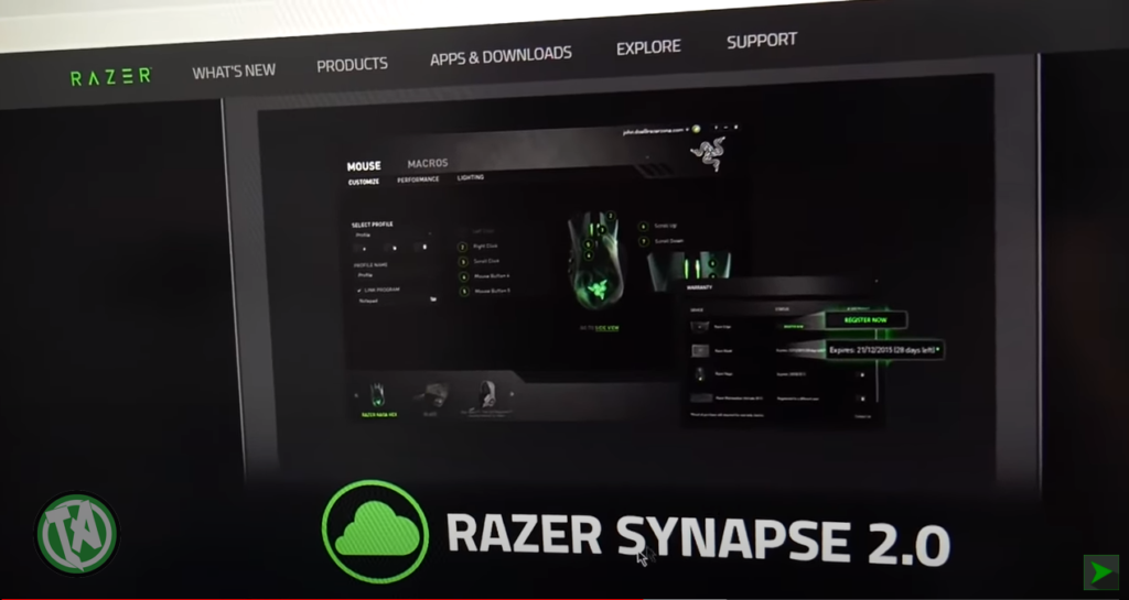 Software Razer Synapse 2.0