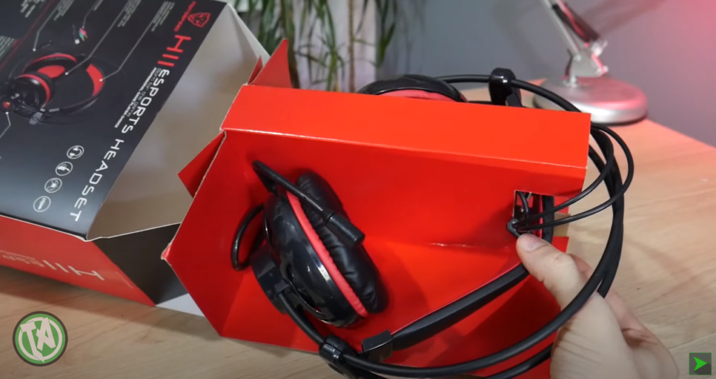 Unboxing do Headset