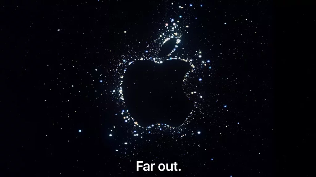 Far Out, evento de lançamento do iPhone 14